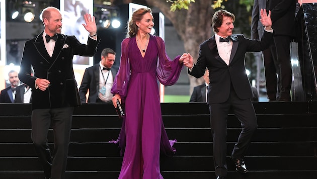 Tom Cruise schwärmt von den Royals! Für den Hollywoodstar sind Prinzessin Kate und Prinz William ...