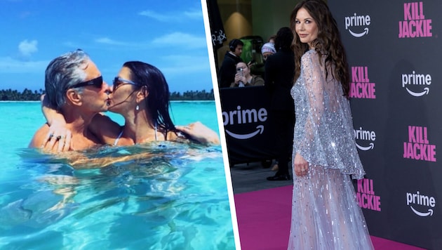 Catherine Zeta-Jones überraschte ihren Ehemann mit einem Liebes-Posting zum Geburtstag – und ...