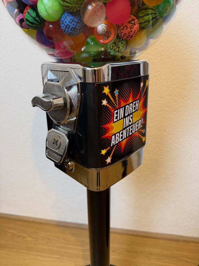 Die Automaten von Klotz stehen meist in Geschäftslokalen oder Gasthäusern, die Funktionsweise ...