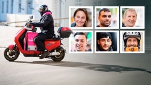 Die meisten Essensboten sind freie Dienstnehmer, ihr kreativer Fahrstil sorgt auch für Kritik.