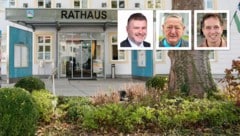 Hermann Weiszbart (li.) ist Ramharters Wunschnachfolger, Vizebürgermeister   Christian Pajer ...