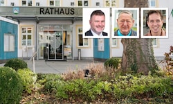 Hermann Weiszbart (li.) ist Ramharters Wunschnachfolger, Vizebürgermeister   Christian Pajer ...