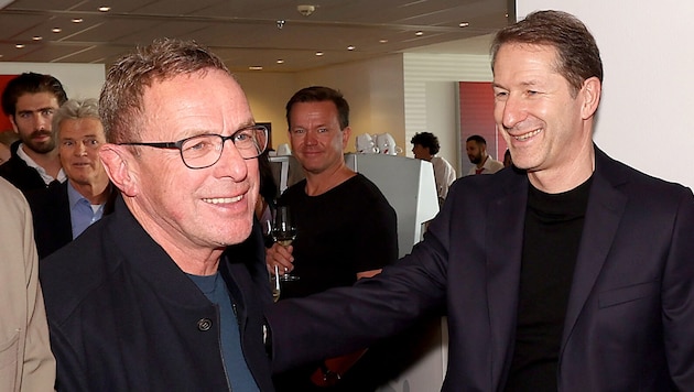 Die Treffen zwischen Teamchef Ralf Rangnick und seinem ÖFB-Vorgänger Franco Foda sind voller ...