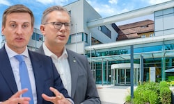 Sven Hergovich (li.) geriet auch bei Abstimmung über das Spital Waidhfoen an der Ybbs ins Visier ...