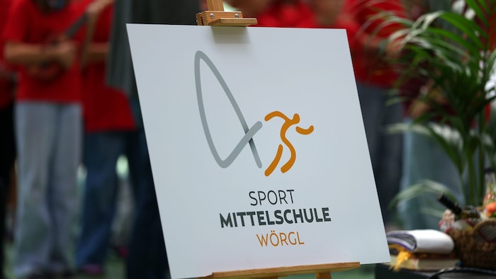 Neues Schulogo der Sportmittelschule Wörgl