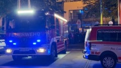 Die Florianis wurden bei ihrem Einsatz von zahlreichen hochrangigen Rotkreuz-Funktionären ...