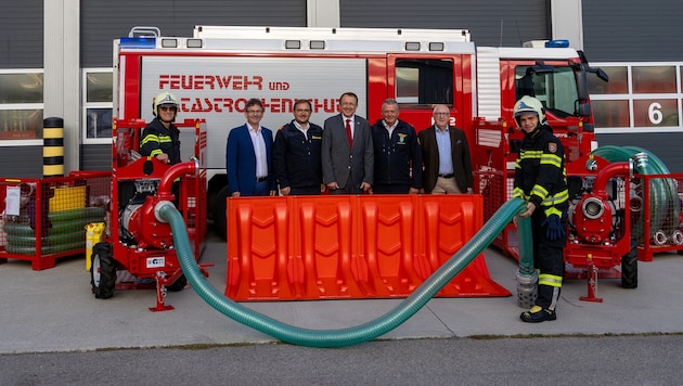 Die Feuerwehr St. Pölten-Stadt hat zwei neue Schmutzwasserpumpen.
