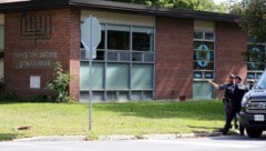 Vor der „Sons Of Jacob“-Synagoge in Kanada wäre es fast zu einer „Tragödie“ gekommen, so ein ...