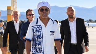 In Klagenfurt gelandet: Ronaldinho.