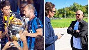 Sneijder mit Arnautovic beim Champions-League-Sieg 2010 – die beiden verstehen sich gut. Und im ...