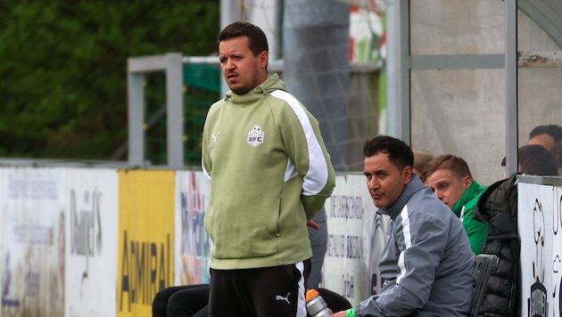 Hallein-Trainer Christoph Lessacher.