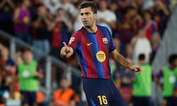 Seit August kickt Rodri für den FC Barcelona. 