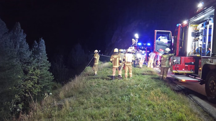 Der Unfall löste einen großen Einsatz aus.