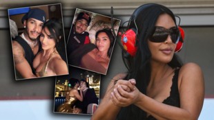 Auf Wolke sieben: Kim Kardashian und Lewis Hamilton