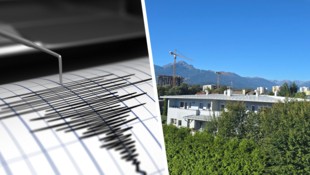Im Großraum Innsbruck bebte Samstagvormittag die Erde.