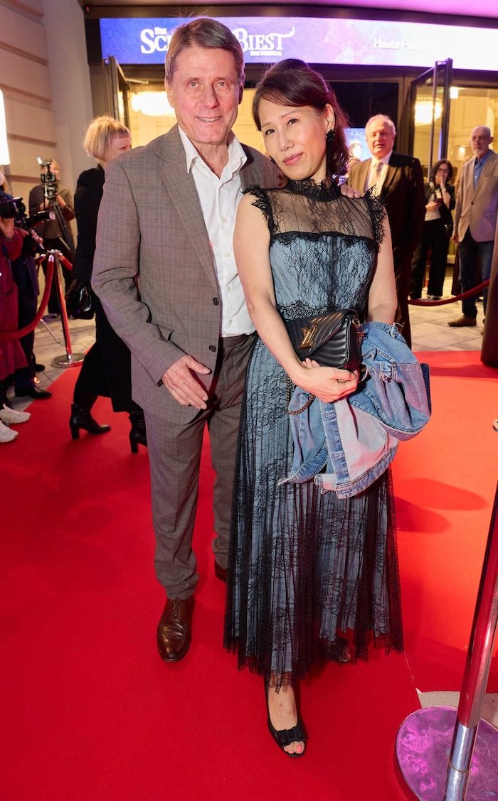 Schauspieler und Intendant Christian Spatzek mit Ehefrau Sun Young.