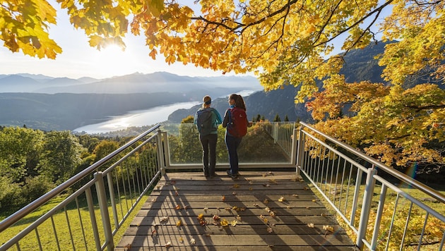 Auch das Wandern am Millstätter See gehört zur Herbstoffensive.