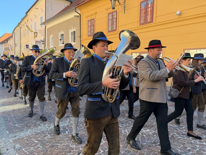 Verschiedene Musikkapellen gaben ihr Bestes.