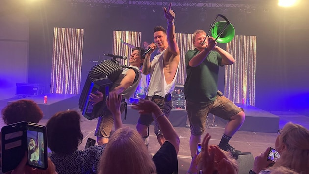 „Die Draufgänger“ sind lieber in der Steiermark im Wiesn-Einsatz.