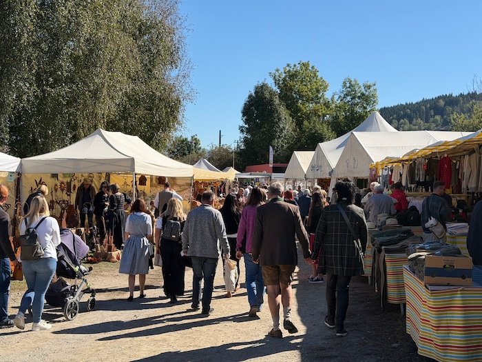 Auch der Krämermarkt war am Eröffnungstag gut besucht.