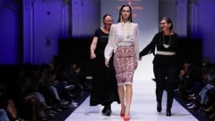Claudia Hochmüller, Model Elena Huber und Schmuckdesignerin Irene Hiebl.