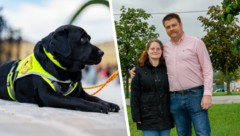Jessica und Konstantin Baku halten fest zusammen und wünschen sich einen Assistenzhund. Sie ...