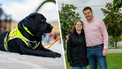 Jessica und Konstantin Baku halten fest zusammen und wünschen sich einen Assistenzhund. Sie ...