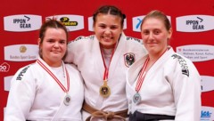 Michaela Höllwart (Mitte) ließ der Konkurrenz über 78 kg keine Chance, holte Gold