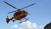 Der Notarzthubschrauber Heli 3 stand im Einsatz.