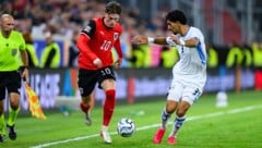 Paul Wanner (li.) hält derzeit bei acht Einsätzen für Österreich