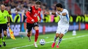 Paul Wanner (li.) hält derzeit bei acht Einsätzen für Österreich