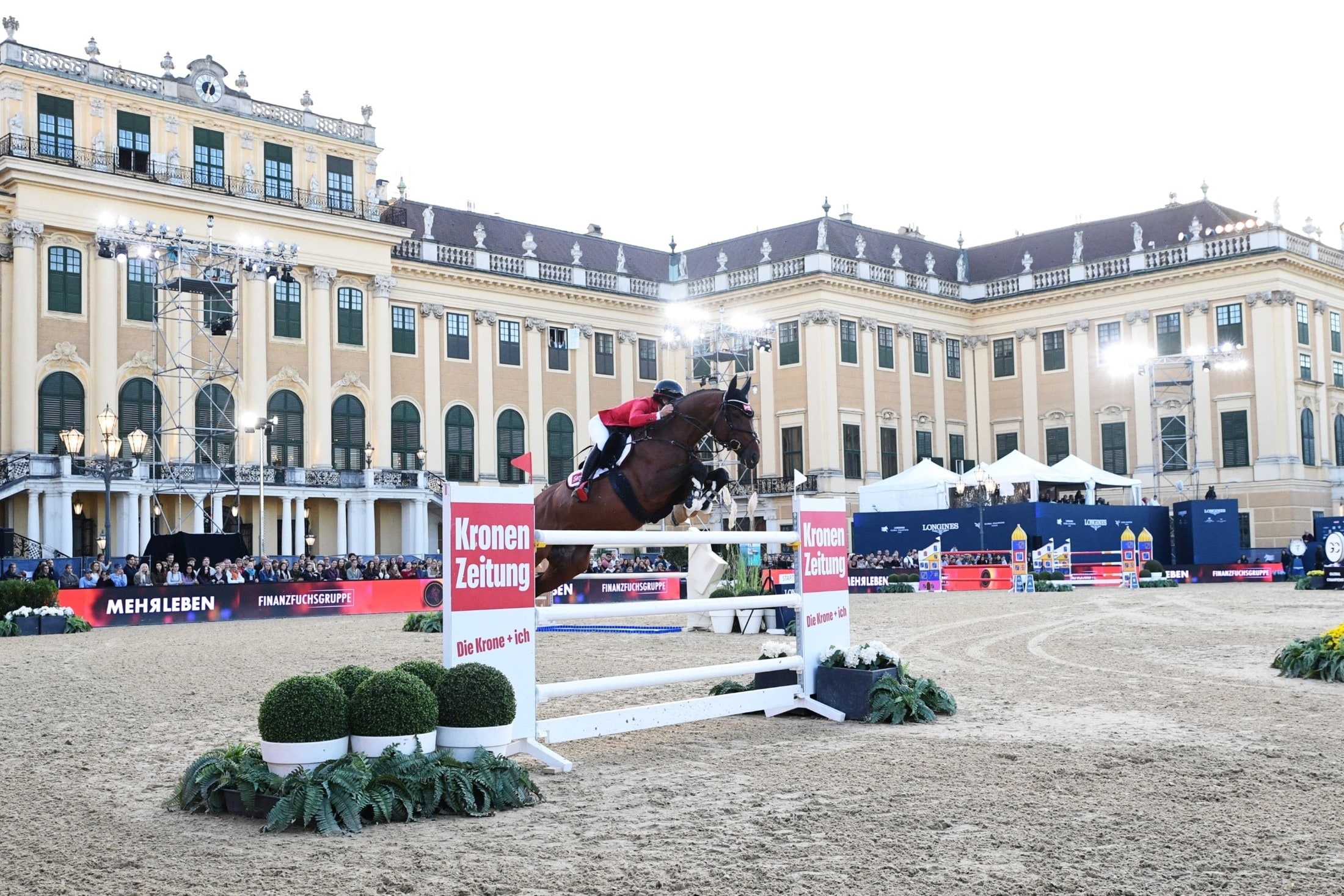 Der „Krone“-Sprung im Parcours