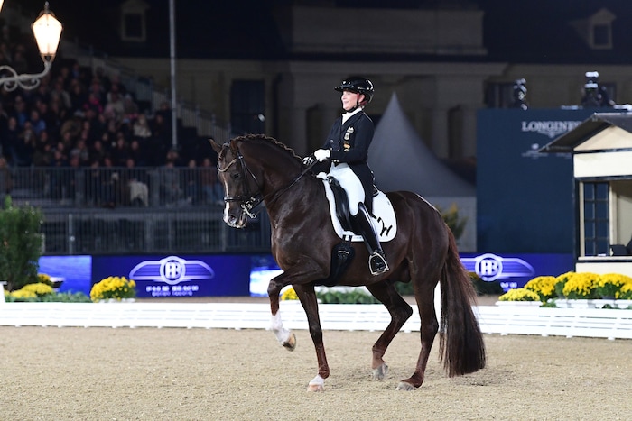 Isabell Werth und „Viva Gold“ bei der Global Champions Tour Wien