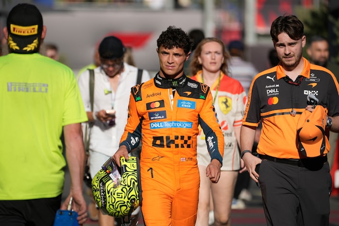Frust bei Lando Norris!