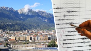 Die GeoSphere registrierte zahlreiche Erdstöße am Samstag im Großraum Innsbruck.