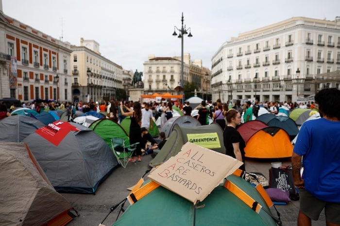 Die Wohnungskrise in Spanien sorgte zuletzt für zahlreiche Proteste.