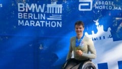 Ludwig Malter holte beim Berlin Marathon alles aus sich heraus.