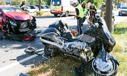 Ordentlich gekracht hat es auf der L190 in Rankweil.