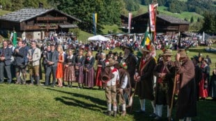 Beim Kirchtag im Museum Tiroler Bauernhöfe in Kramsach gab es eine volle Festwiese.