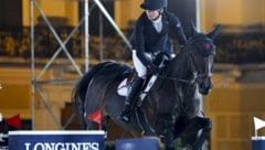 Sophie Hinners (Deutschland) konnte sich mit ihrer Stute „Iron Dames Combella“ den Sieg holen. 