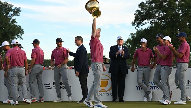 Team USA verteidigte den Presidents Cup.