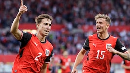 David Affengruber (li.) brachte das ÖFB-Team auf die Siegerstraße.