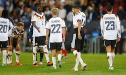 Deutschland verlor zum ersten Mal gegen Griechenland.