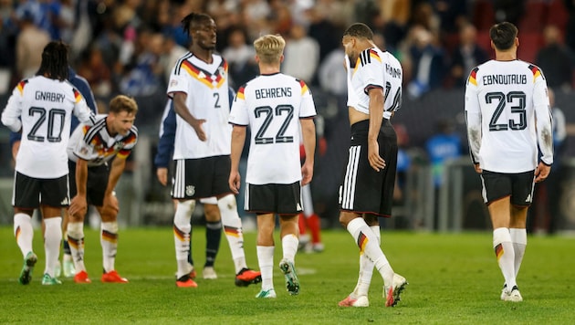 Deutschland verlor zum ersten Mal gegen Griechenland.