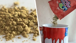 Kratom-Tee ist in bestimmten Läden oder Automaten ganz einfach zu bekommen.