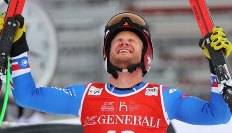 Auf der Streif feierte Blaise Giezendanner seinen bisher größten sportlichen Erfolg. 