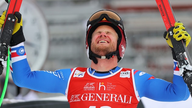 Auf der Streif feierte Blaise Giezendanner seinen bisher größten sportlichen Erfolg.