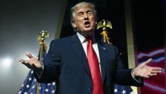 Donald Trump bei einer Midterms Convention der Republikaner in Dallas am 10. September