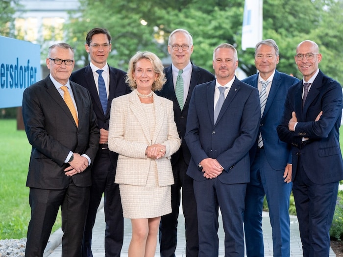 Der neu formierte Aufsichtsrat der Wietersdorfer Gruppe (v.l.n.r. Frank Heinsohn, Georg Kopetz, ...