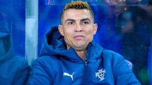 Cristiano Ronaldo schmorte 90 Minuten lang auf der Bank.